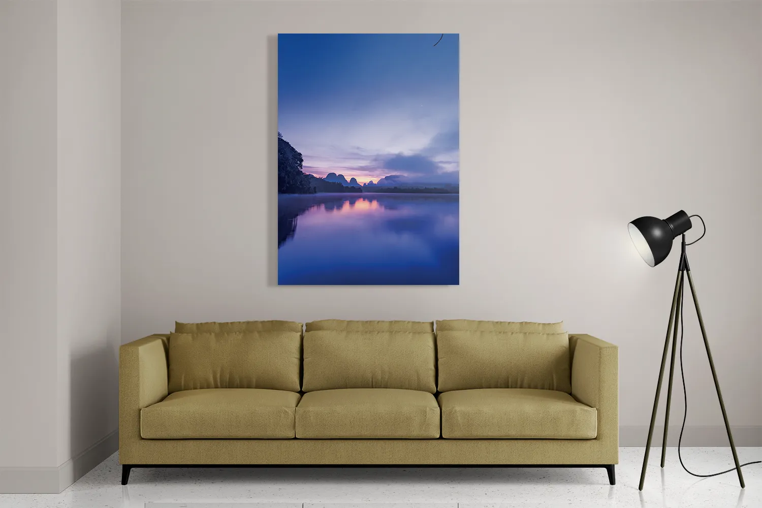 Schilderij Lapland Rechthoek Verticaal Template DB 50 70 Verticaal Natuur 85 2