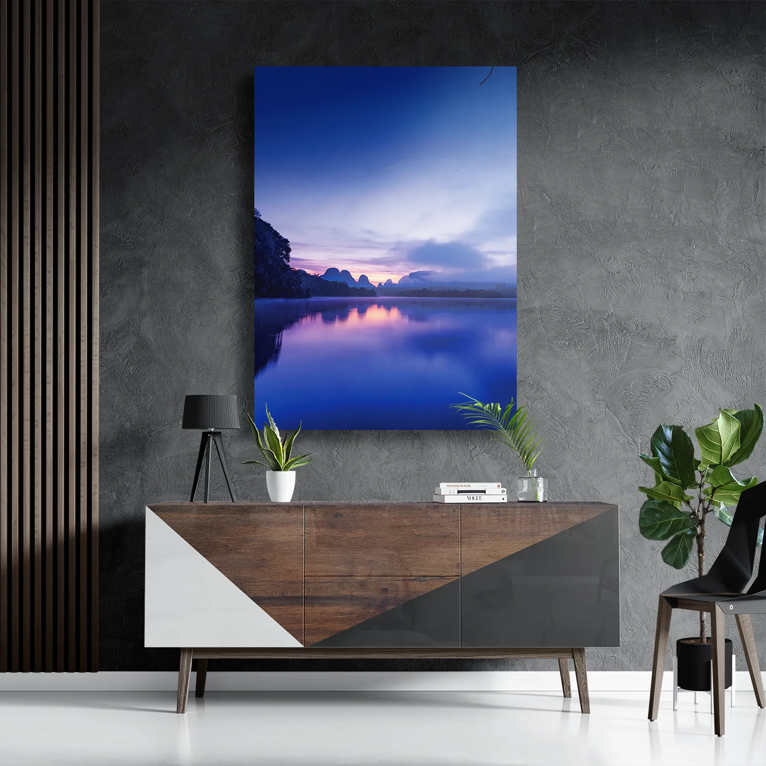 Schilderij Lapland Rechthoek Verticaal Template DB 50 70 Verticaal Natuur 85 3