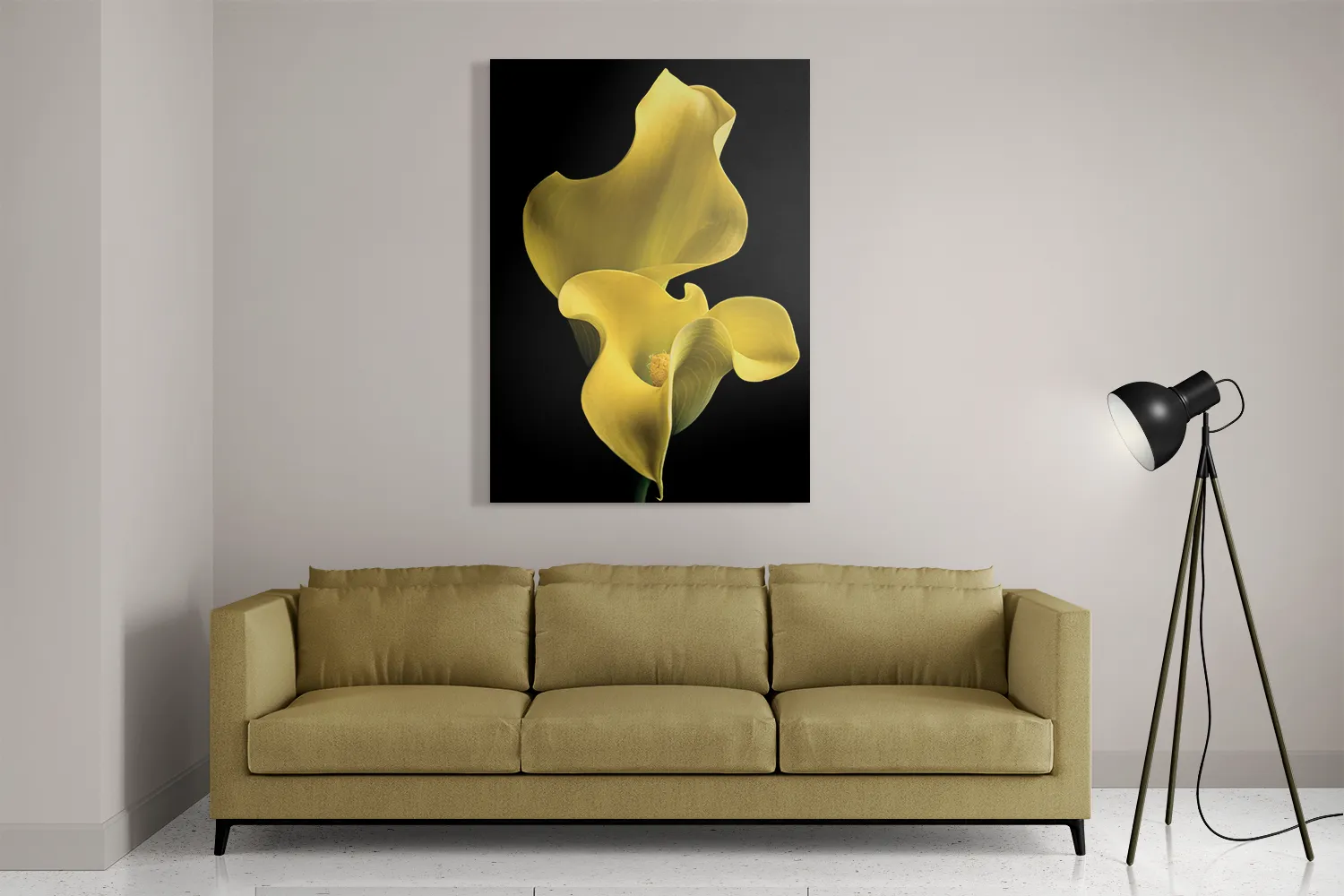 Schilderij Aronskelk Rechthoek Verticaal Template DB 50 70 Verticaal Natuur 87 2