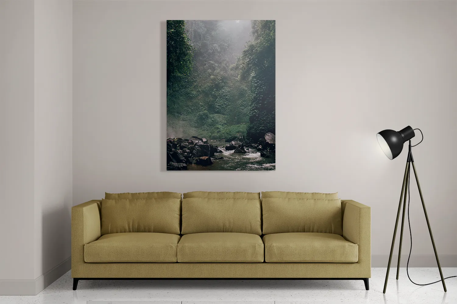 Schilderij Het natuurgeweld Rechthoek Verticaal Template DB 50 70 Verticaal Natuur 9 2