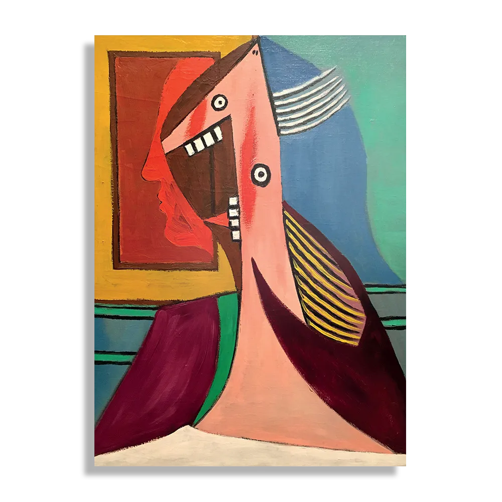 Schilderij Picasso De Vrouw 1929 Rechthoek Verticaal Template DB 50 70 Verticaal Om 13 1