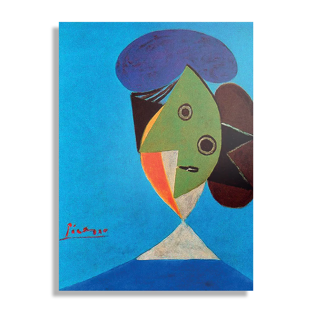 Schilderij Picasso De visvrouw 1935 Rechthoek Verticaal Template DB 50 70 Verticaal Om 14 1