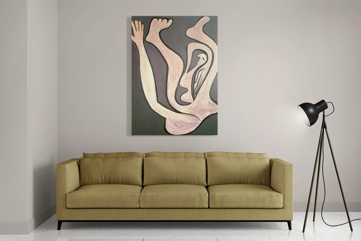 Template_DB_50-70_Verticaal_Om_17-2 Schilderij Picasso Vrouwlijke acrobat 1930 Rechthoek Verticaal Template DB 50 70 Verticaal Om 17 2