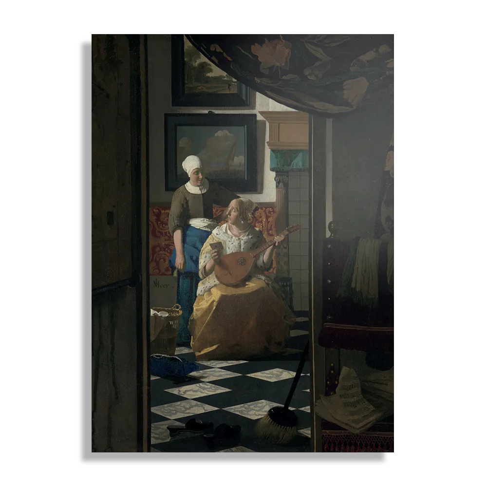 Template_DB_50-70_Verticaal_Om_27-1 Schilderij Johannes Vermeer De liefdes brief 1669 Rechthoek Verticaal Template DB 50 70 Verticaal Om 27 1