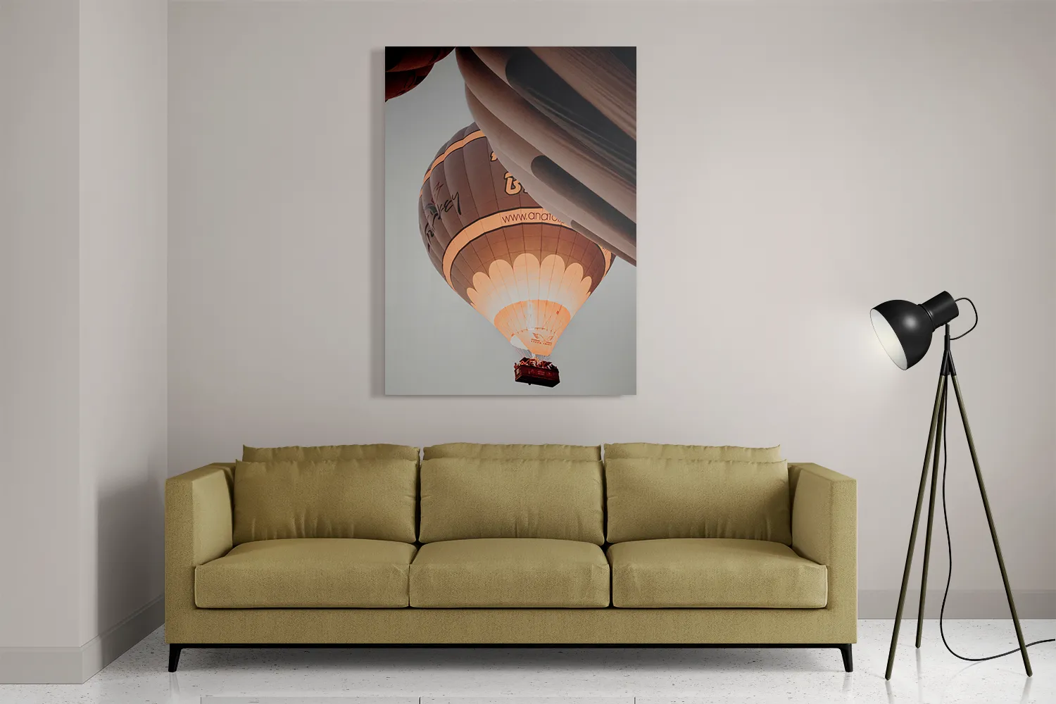 Schilderij De Luchtballon Rechthoek Verticaal Template DB 50 70 Verticaal Overig 04 2