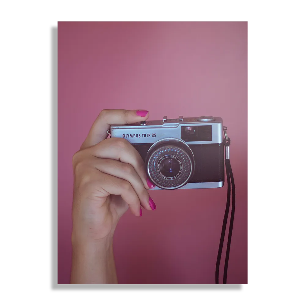 Schilderij Old School Scooter Rechthoek Verticaal Template DB 50 70 Verticaal Retro 2 1