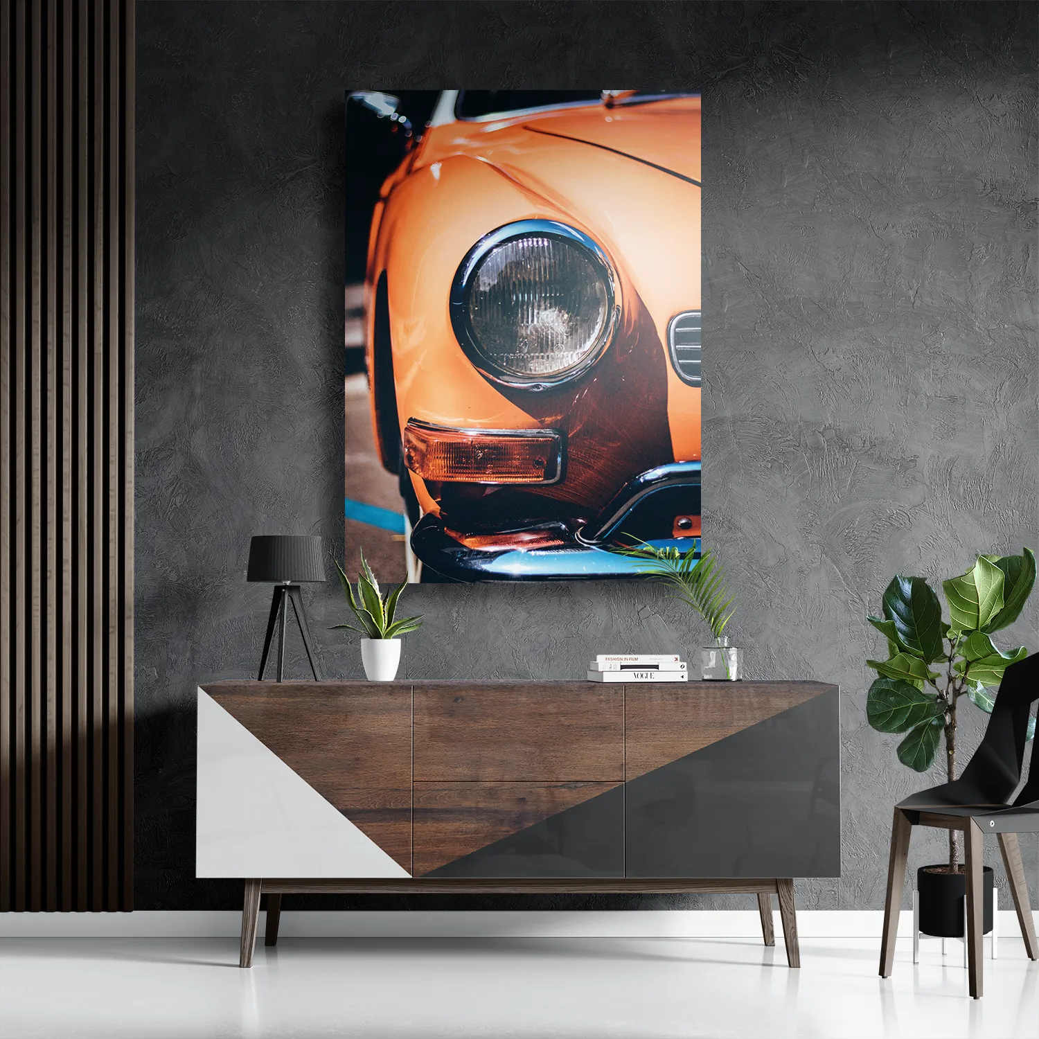 Schilderij Oud Typmachine Rechthoek Verticaal Template DB 50 70 Verticaal Retro 6 3