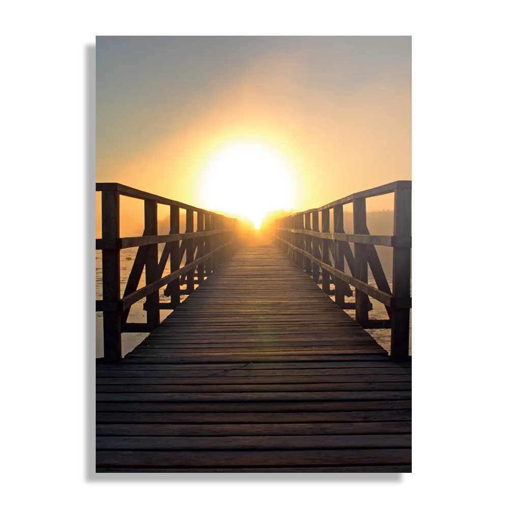 Schilderij Zonsondergang Rechthoek Verticaal Template DB 50 70 Verticaal Romantisch 10 1