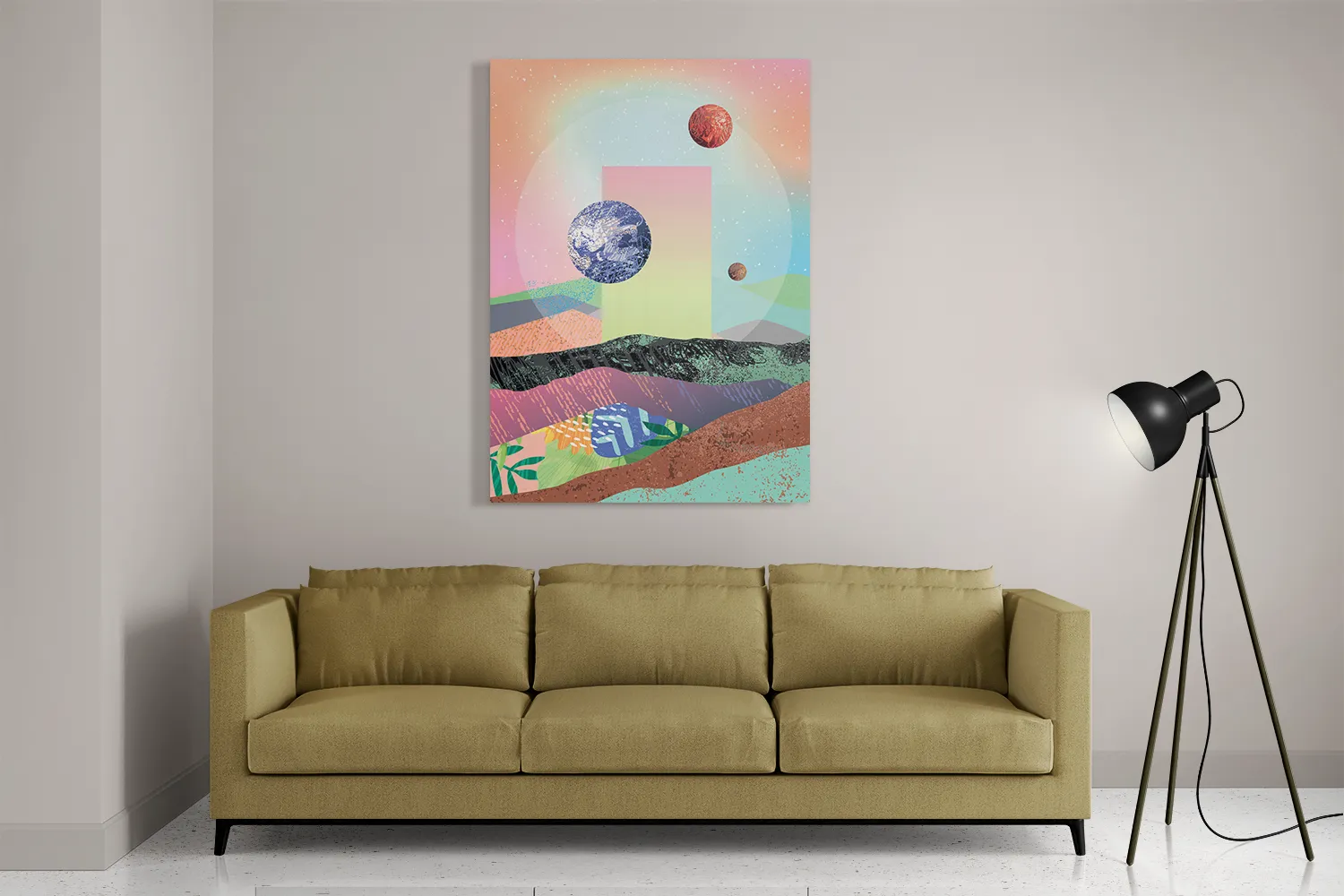 Template_DB_50-70_Verticaal_Ruimtevaart_14-2 Schilderij Abstracte melkweg Rechthoek Verticaal Template DB 50 70 Verticaal Ruimtevaart 14 2