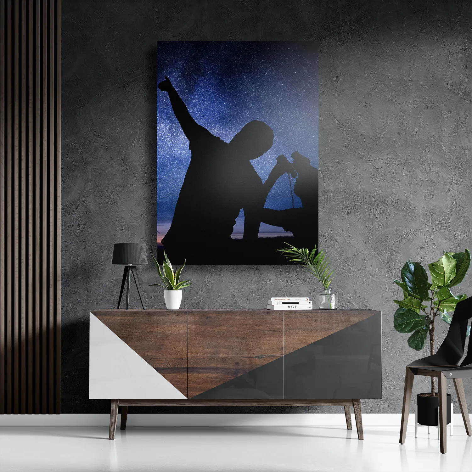 Schilderij Blije ster Rechthoek Verticaal Template DB 50 70 Verticaal Ruimtevaart 18 3