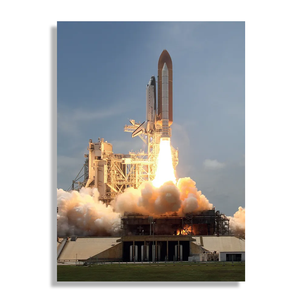 Schilderij Ready for takeoff Rechthoek Verticaal Template DB 50 70 Verticaal Ruimtevaart 3 1