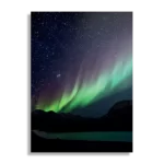 Schilderij Het Noorderlicht Rechthoek Verticaal Template DB 50 70 Verticaal Ruimtevaart 8 1