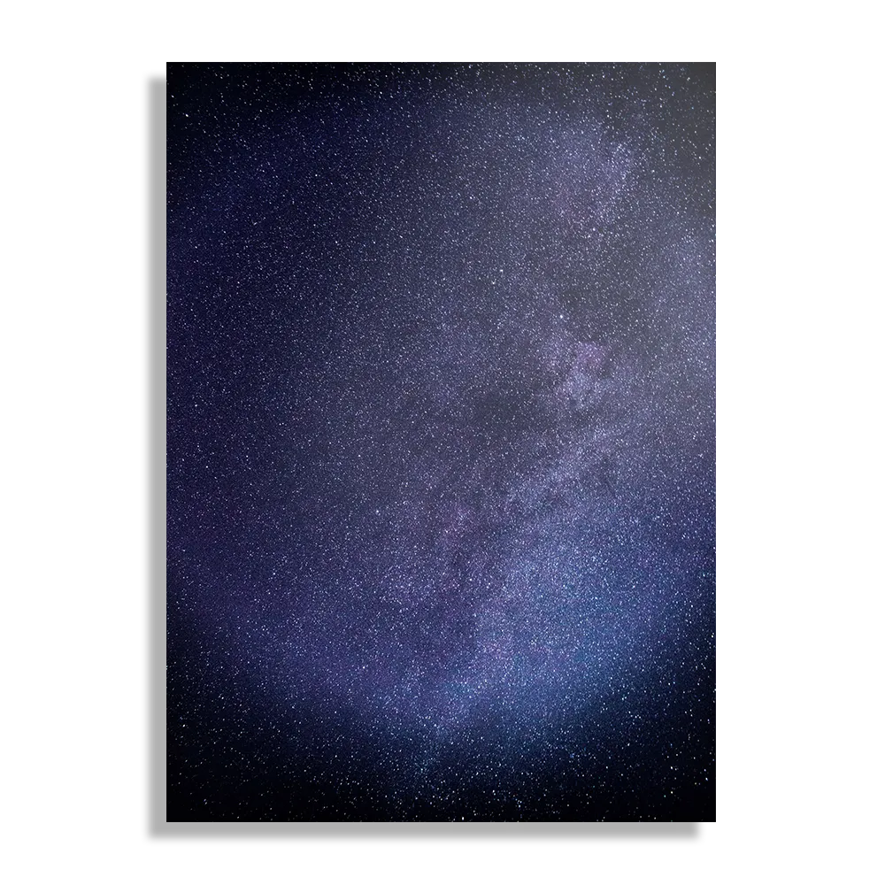 Schilderij Het sterrenstelsel Rechthoek Verticaal Template DB 50 70 Verticaal Ruimtevaart 9 1