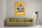 Schilderij This Is My Therapy Rechthoek Verticaal Template DB 50 70 Verticaal Sport 1 2