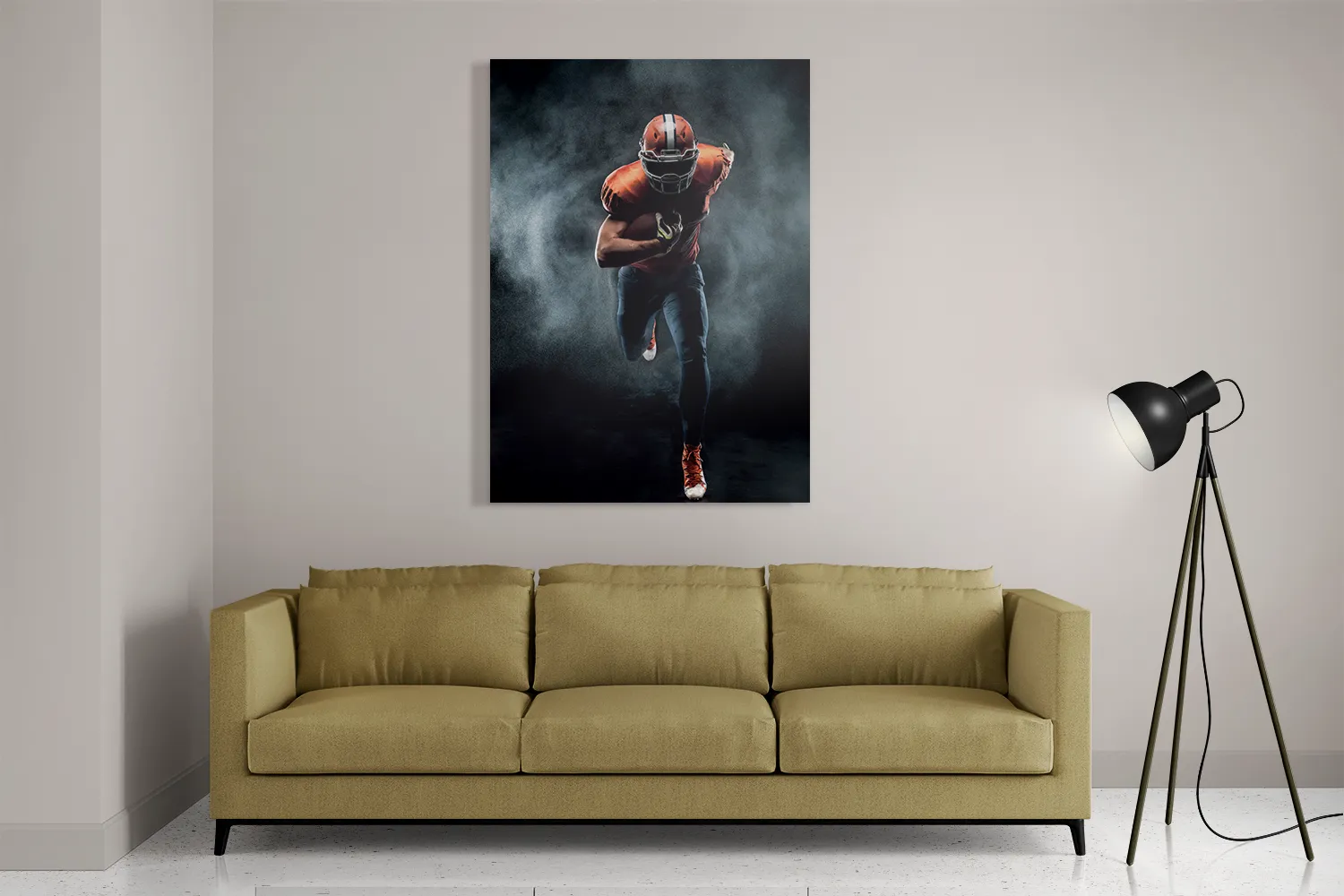 Schilderij Rugby Meer Voor Mannen Rechthoek Verticaal Template DB 50 70 Verticaal Sport 10 2