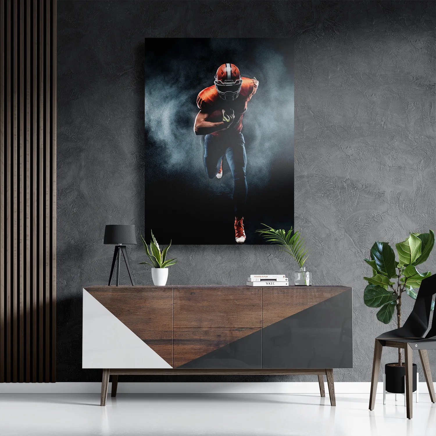 Schilderij Rugby Meer Voor Mannen Rechthoek Verticaal Template DB 50 70 Verticaal Sport 10 3