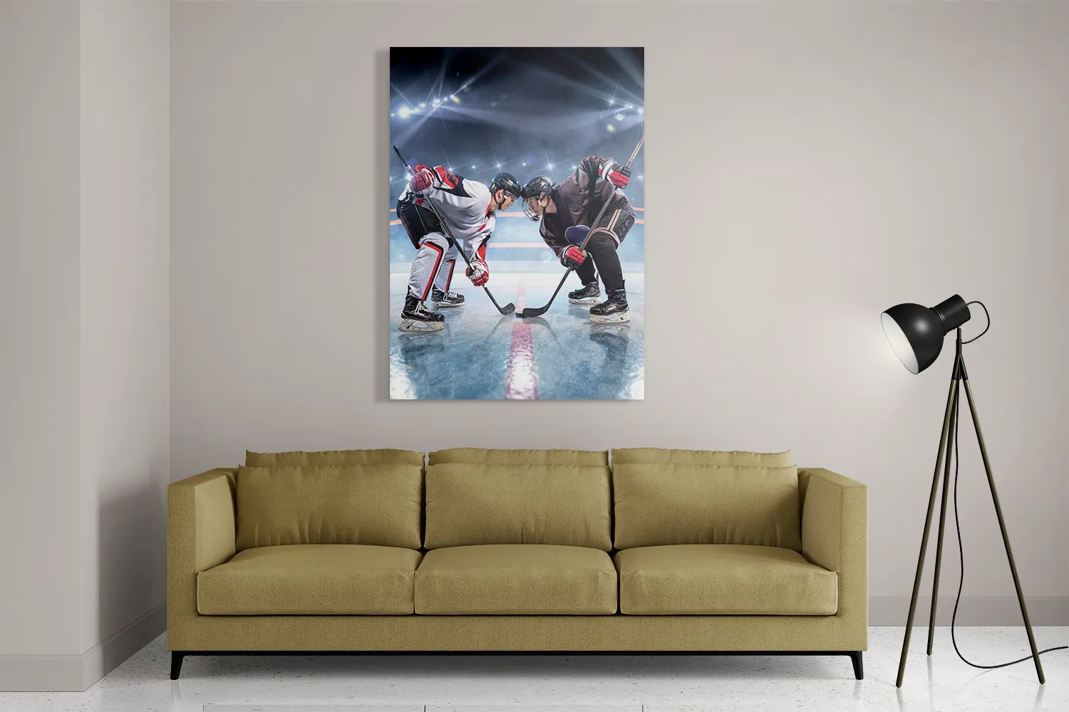 Template_DB_50-70_Verticaal_Sport_13-2 Schilderij Ijshockey Battle Rechthoek Verticaal Template DB 50 70 Verticaal Sport 13 2