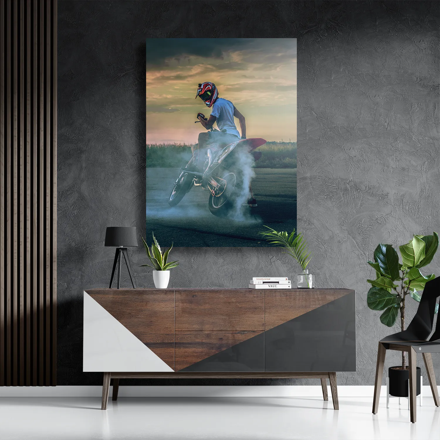 Schilderij Motorsport Meer Voor Mannen Rechthoek Verticaal Template DB 50 70 Verticaal Sport 3 3