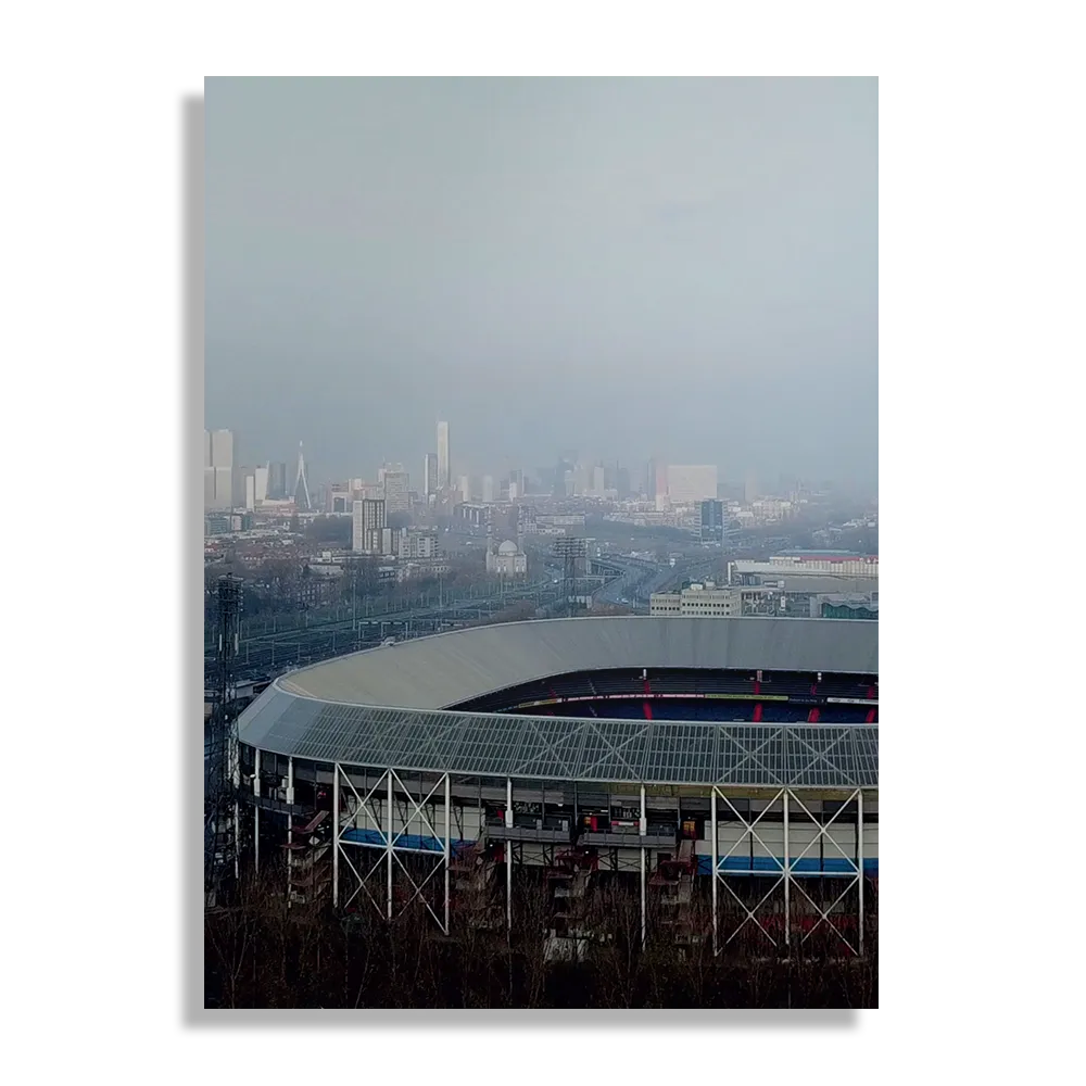 Schilderij Stadion Feijenoord De Kuip 01 Rechthoek Verticaal Template DB 50 70 Verticaal Steden 102 1
