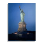 Schilderij Vrijheidsbeeld New York Donker 01 Rechthoek Verticaal Template DB 50 70 Verticaal Steden 18 1