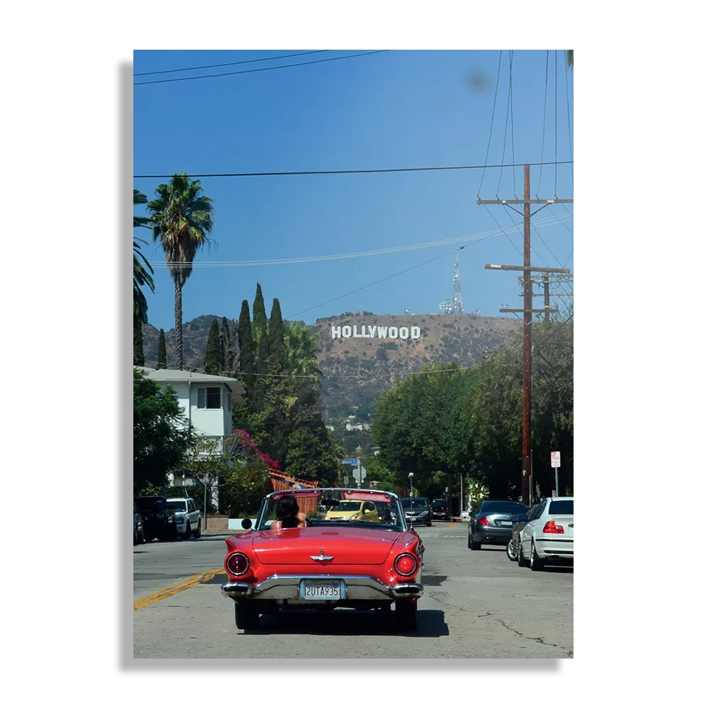 Schilderij Hollywood Rechthoek Verticaal Template DB 50 70 Verticaal Steden 21 1
