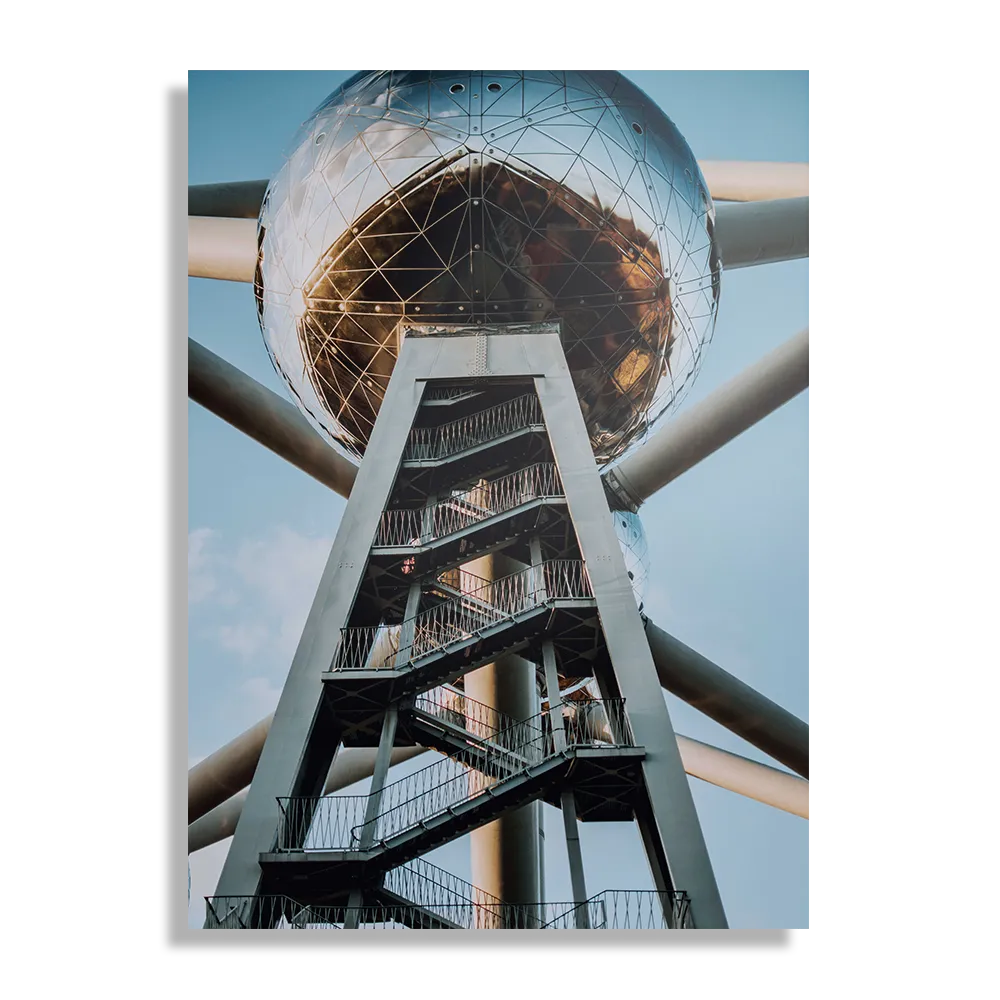 Schilderij Antonium Brussel Rechthoek Verticaal Template DB 50 70 Verticaal Steden 34 1