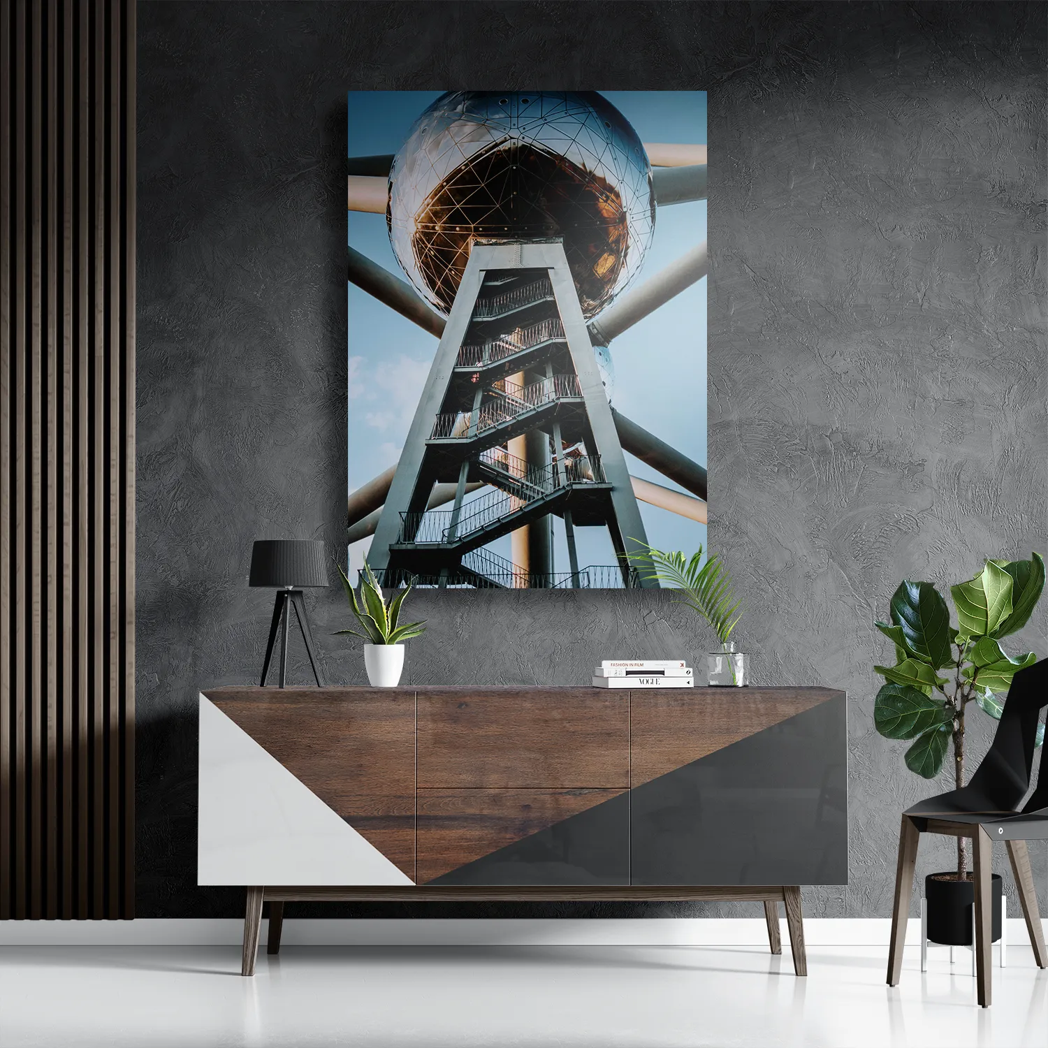 Schilderij Antonium Brussel Rechthoek Verticaal Template DB 50 70 Verticaal Steden 34 3