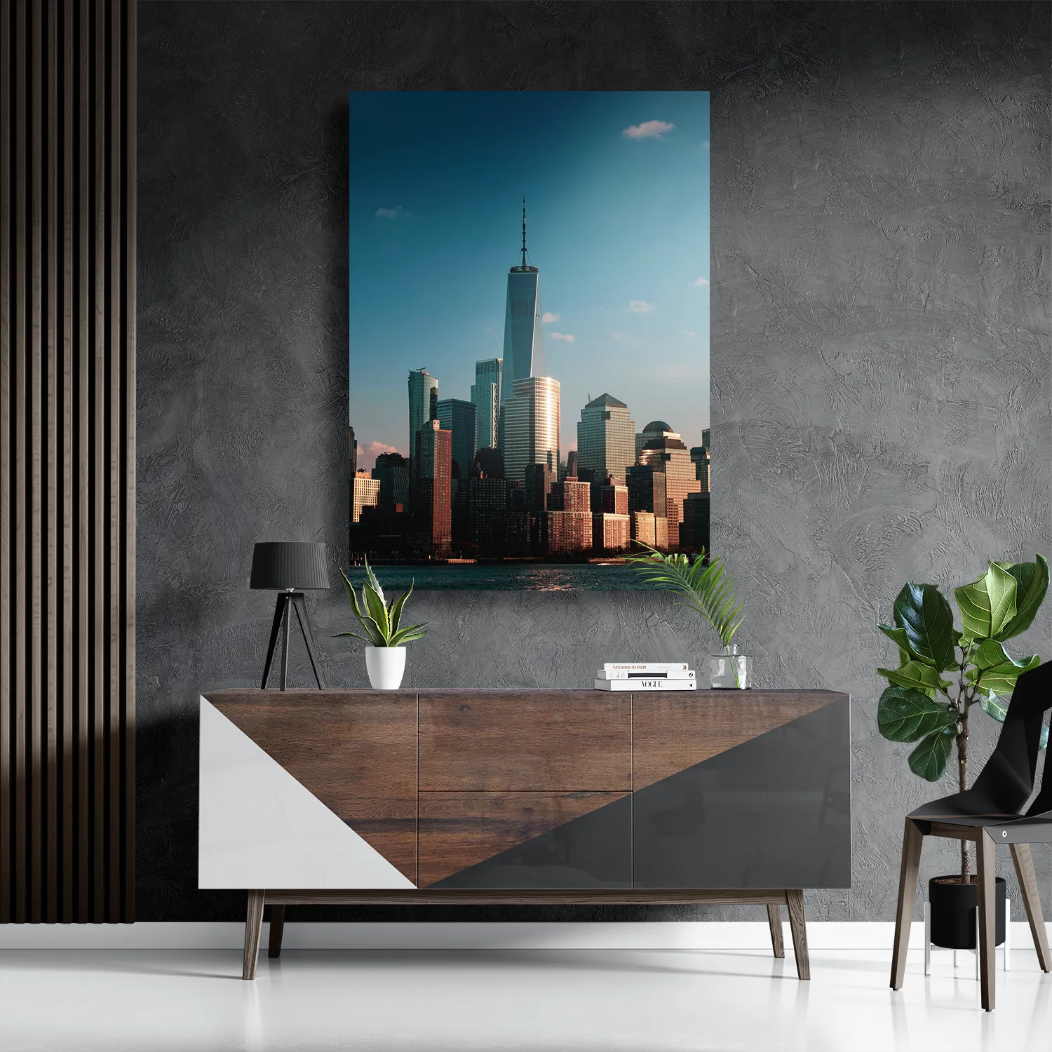 Template_DB_50-70_Verticaal_Steden_36-3 Schilderij New York Gebouwen Skyline Rechthoek Verticaal Template DB 50 70 Verticaal Steden 36 3
