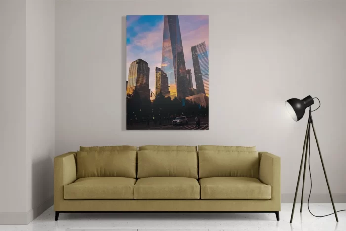 Schilderij One World Trade Center New York Rechthoek Verticaal Template DB 50 70 Verticaal Steden 37 2