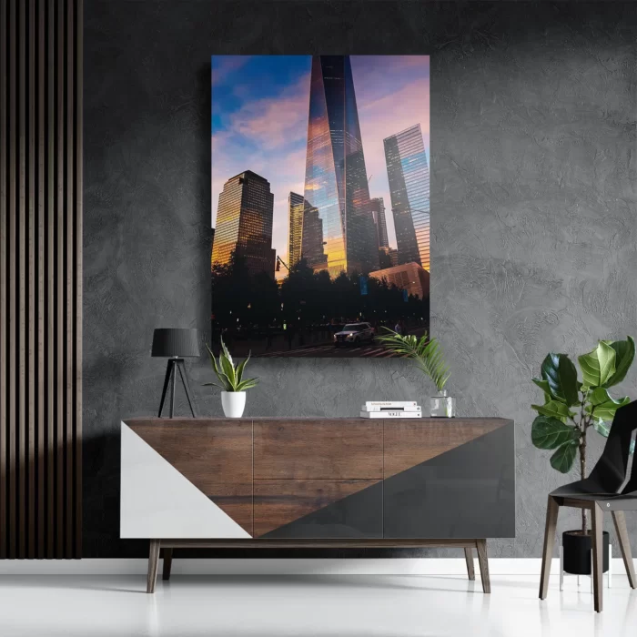 Schilderij One World Trade Center New York Rechthoek Verticaal Template DB 50 70 Verticaal Steden 37 3