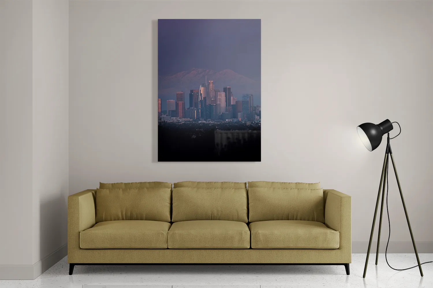 Schilderij Los Angeles Rechthoek Verticaal Template DB 50 70 Verticaal Steden 47 2