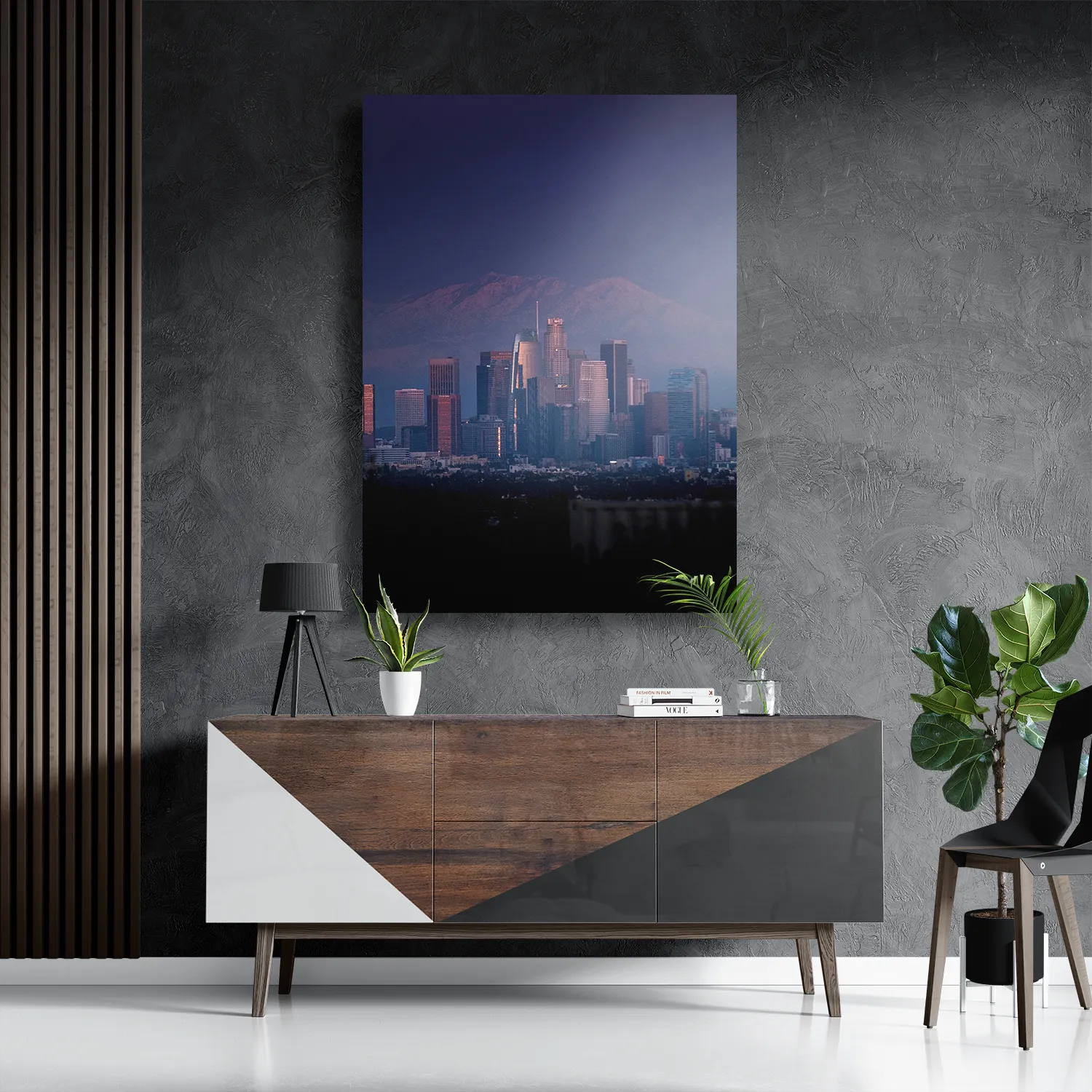 Schilderij Los Angeles Rechthoek Verticaal Template DB 50 70 Verticaal Steden 47 3