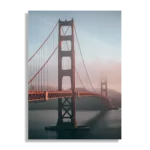 Schilderij Golden Gate Bridge San Francisco Rechthoek Verticaal Template DB 50 70 Verticaal Steden 49 1