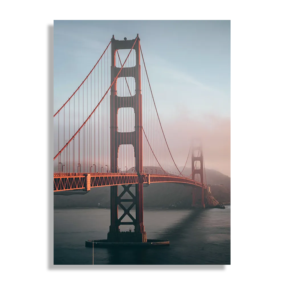 Template_DB_50-70_Verticaal_Steden_49-1 Schilderij Golden Gate Bridge San Francisco Rechthoek Verticaal Template DB 50 70 Verticaal Steden 49 1