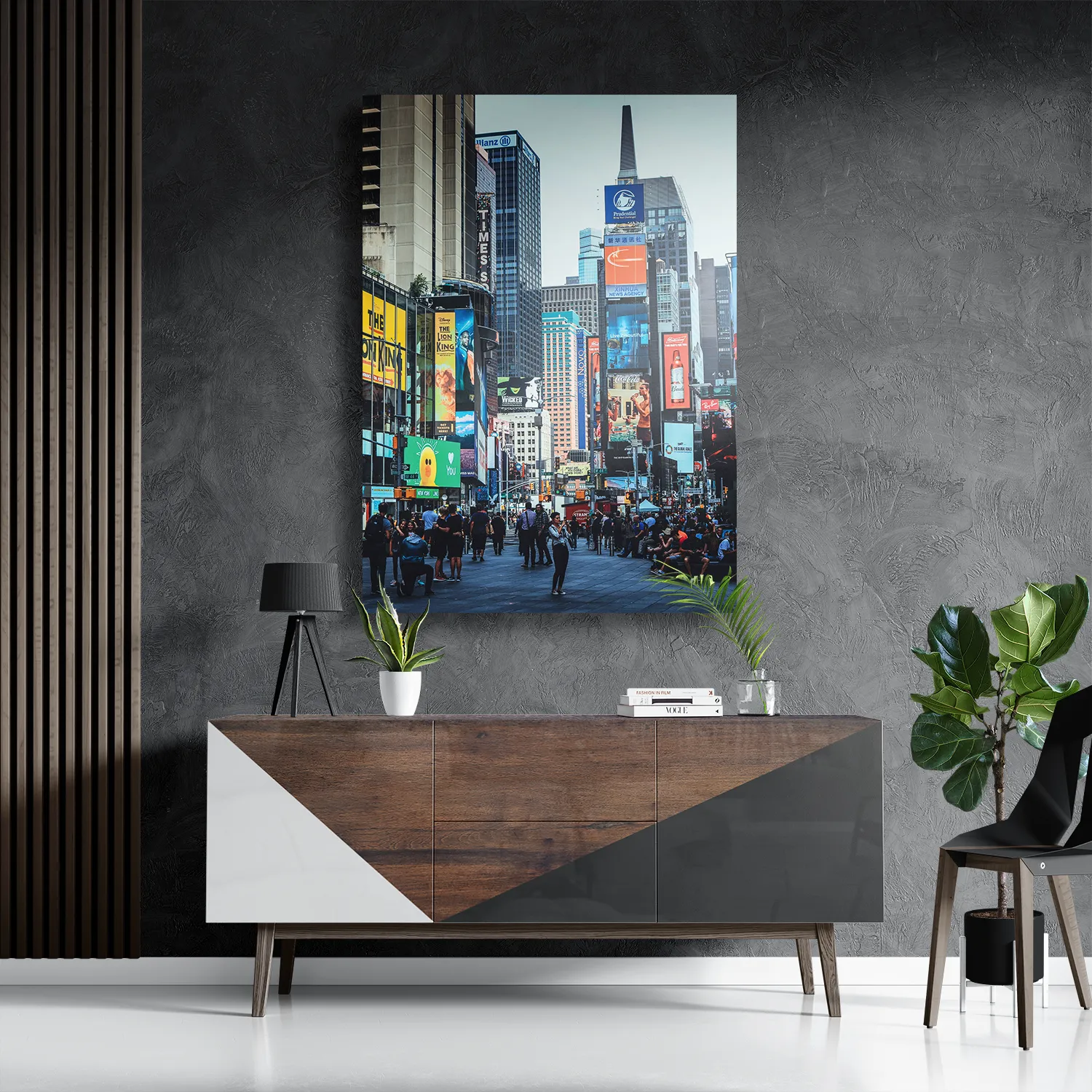 Template_DB_50-70_Verticaal_Steden_51-3 Schilderij Times Square New York Rechthoek Verticaal Template DB 50 70 Verticaal Steden 51 3