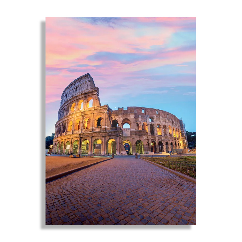 Schilderij Het Colosseum Rome 01 Rechthoek Verticaal Template DB 50 70 Verticaal Steden 59 1