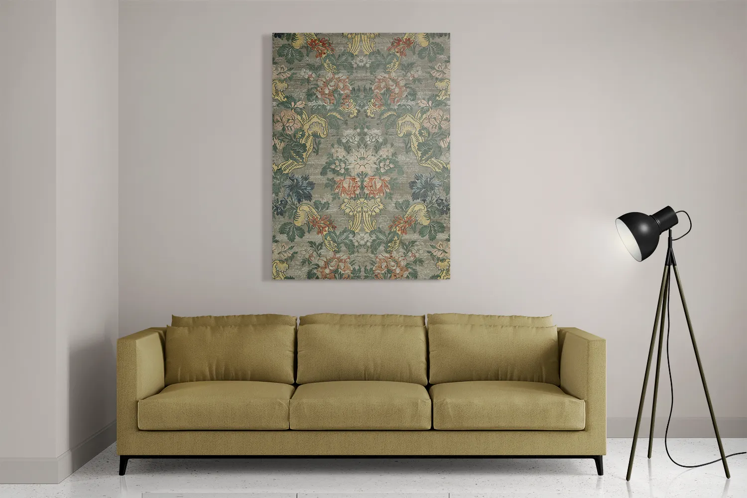 Schilderij Vintage Print Rechthoek Verticaal Template DB 50 70 Verticaal Vintage 18 2