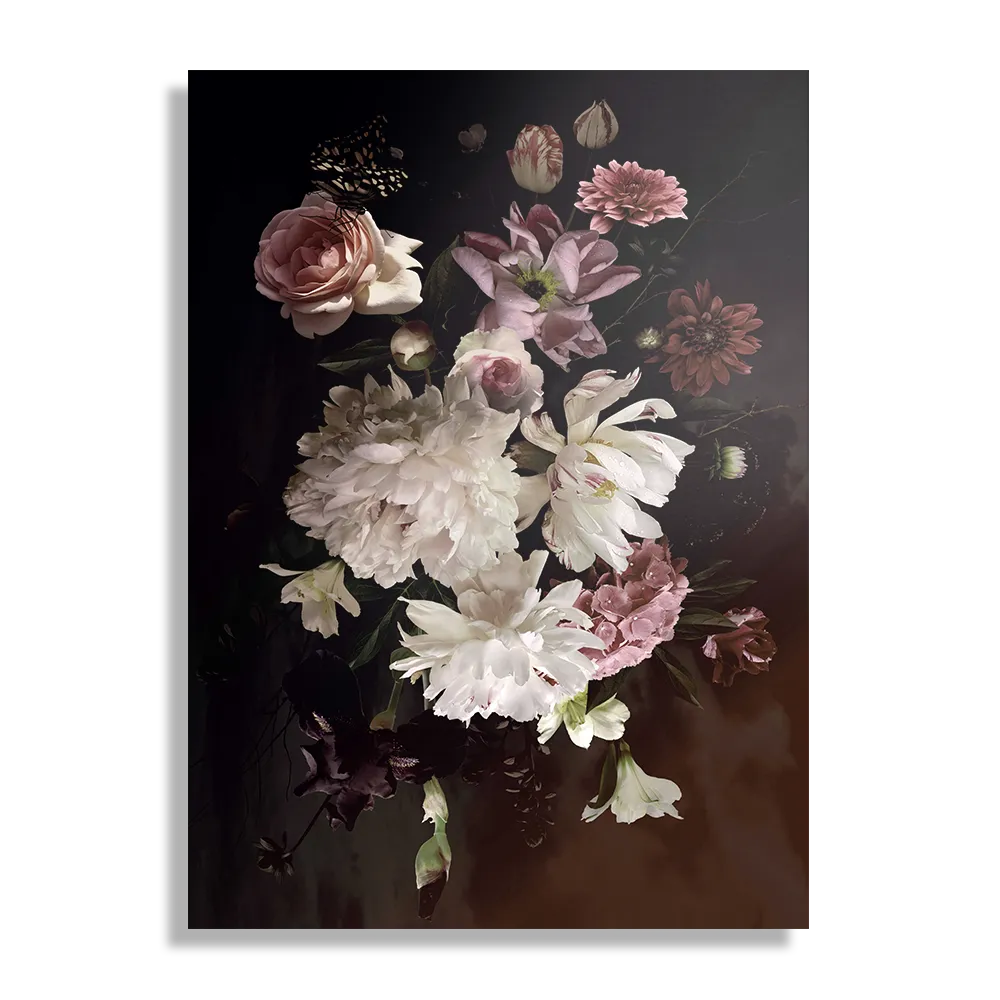Schilderij Modern Stil Leven Bloemen 02 Rechthoek Verticaal Template DB 50 70 Verticaal Vintage 23 1