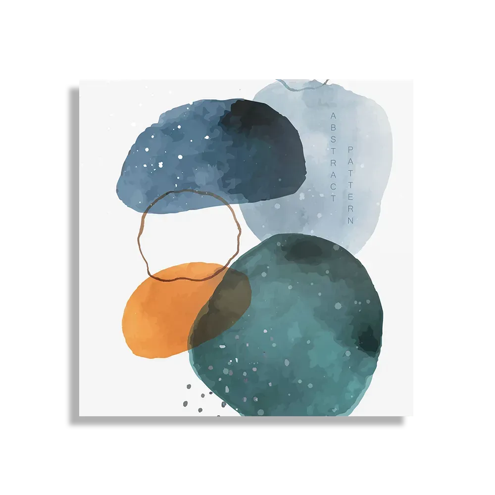 Schilderij Scandinavisch Kleurrijk Vierkant Template D Vierkant Abstract 08 1