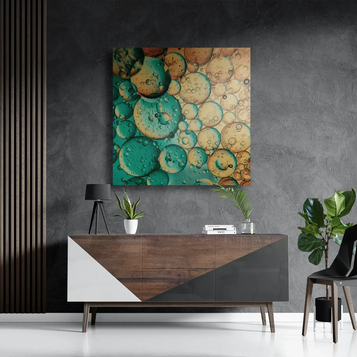 Schilderij Cube Pattern Vierkant Template D Vierkant Abstract 30 3