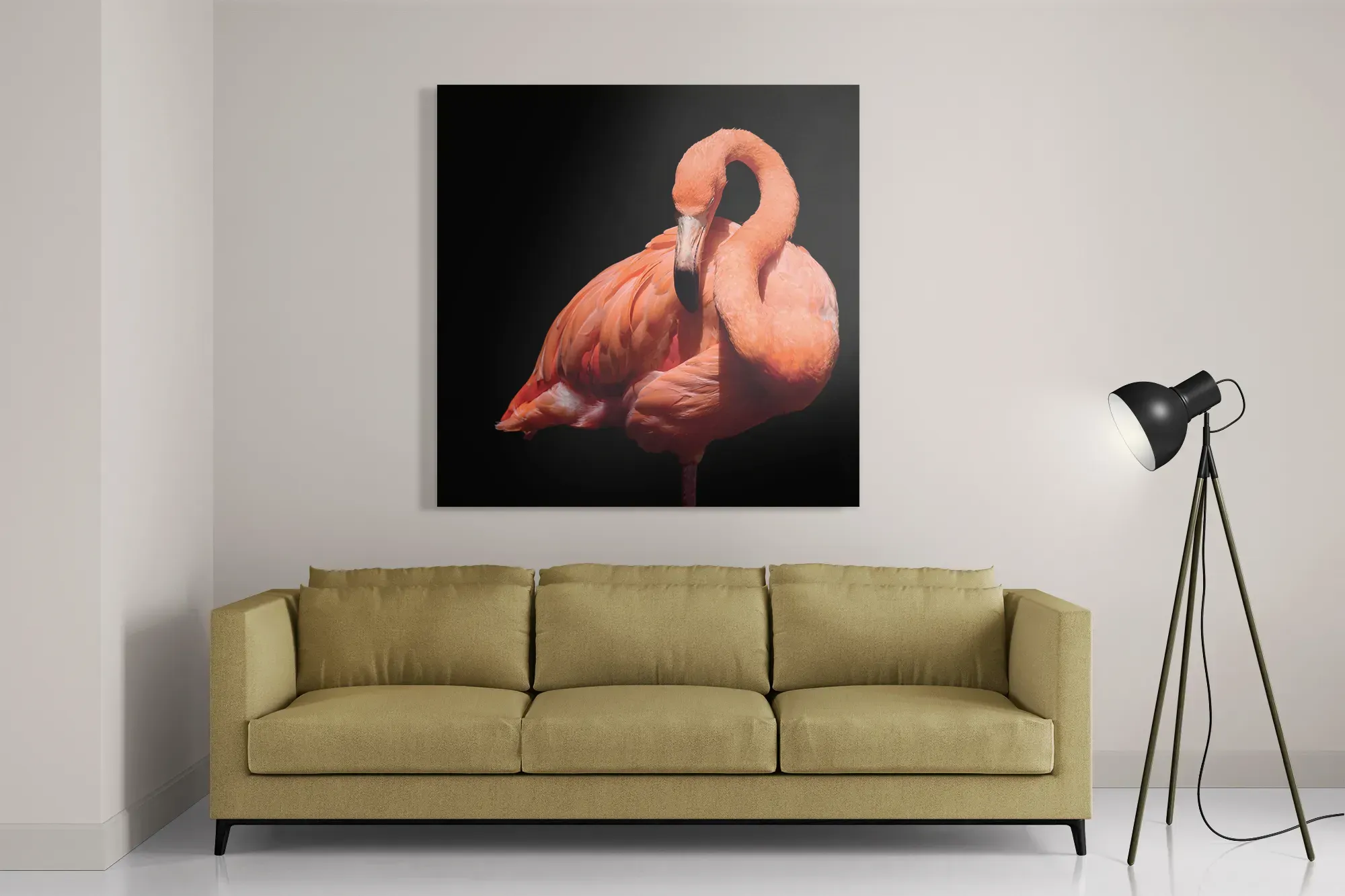 Schilderij Falmingo Contrast Vierkant Template D Vierkant Dieren 33 2