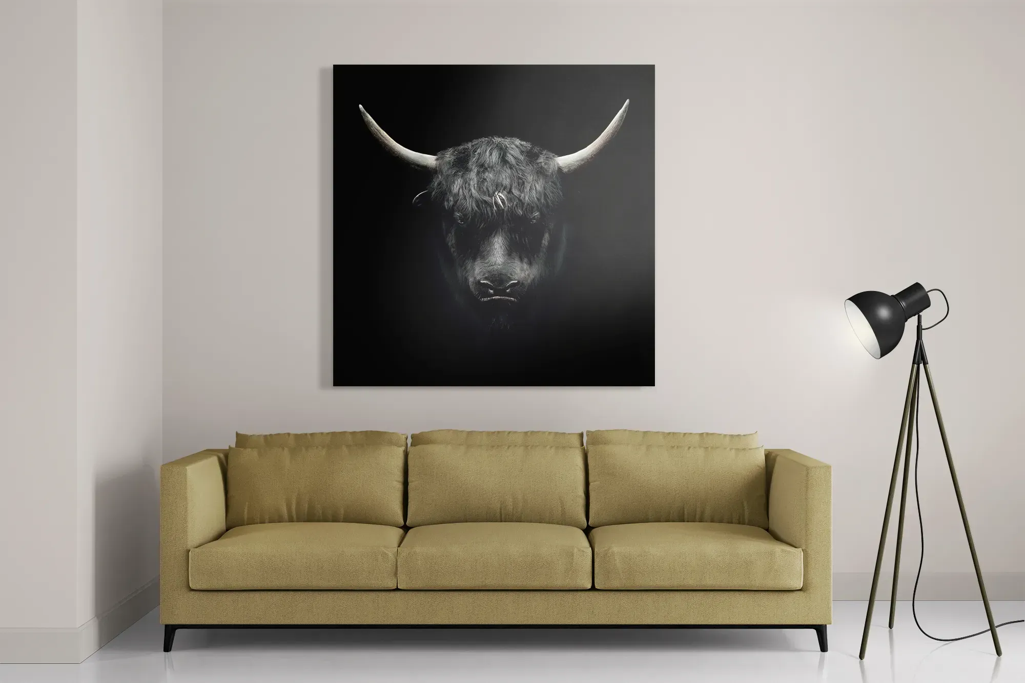 Template_D_Vierkant_Dieren_41-2 Schilderij Stier Ready To Fight 02 Vierkant Template D Vierkant Dieren 41 2