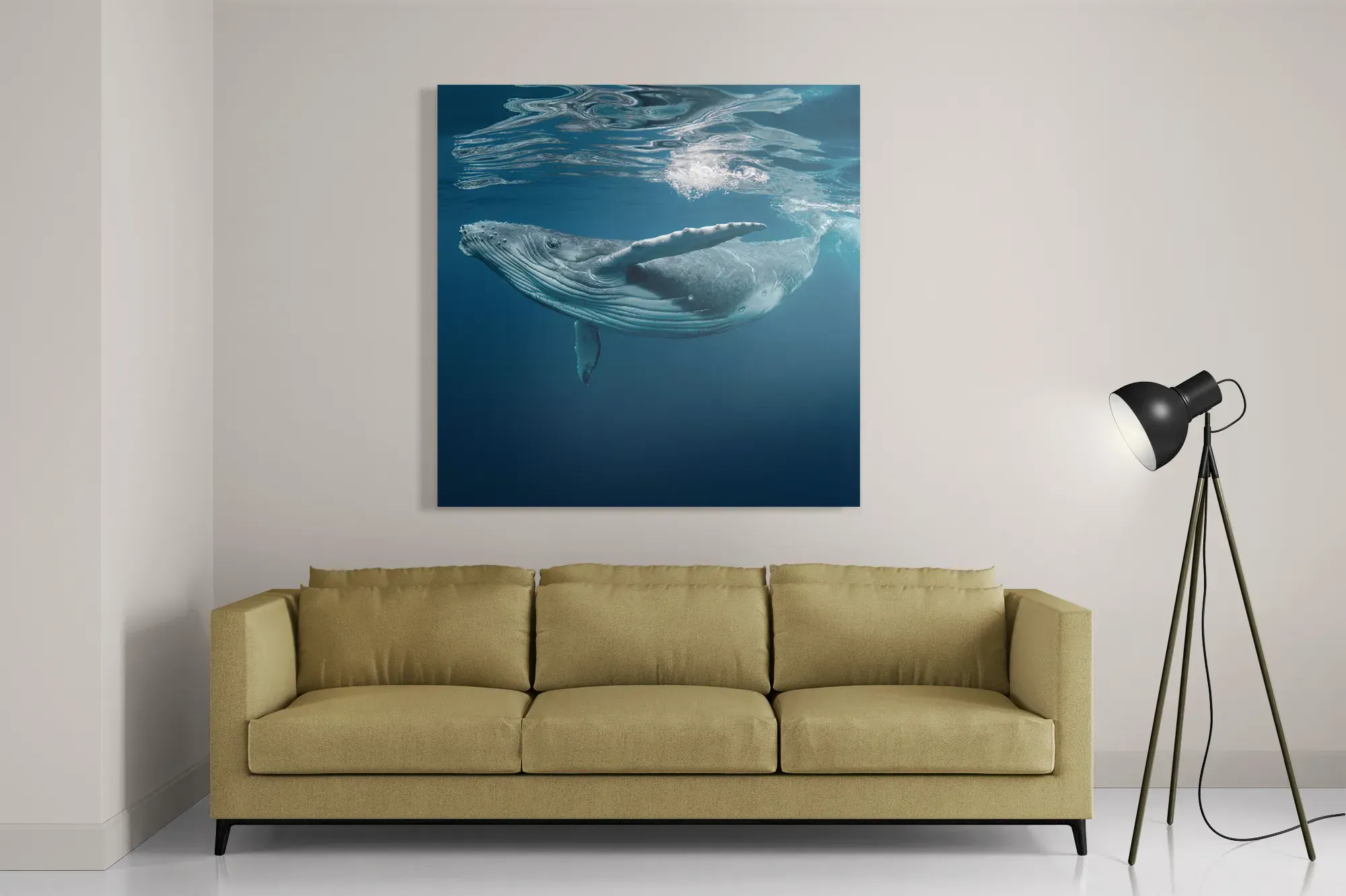 Schilderij De Walvis Vierkant Template D Vierkant Dieren 60 2
