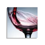 Schilderij Glas Rode wijn 01 Vierkant Template D Vierkant Eten En Drinken 36 1