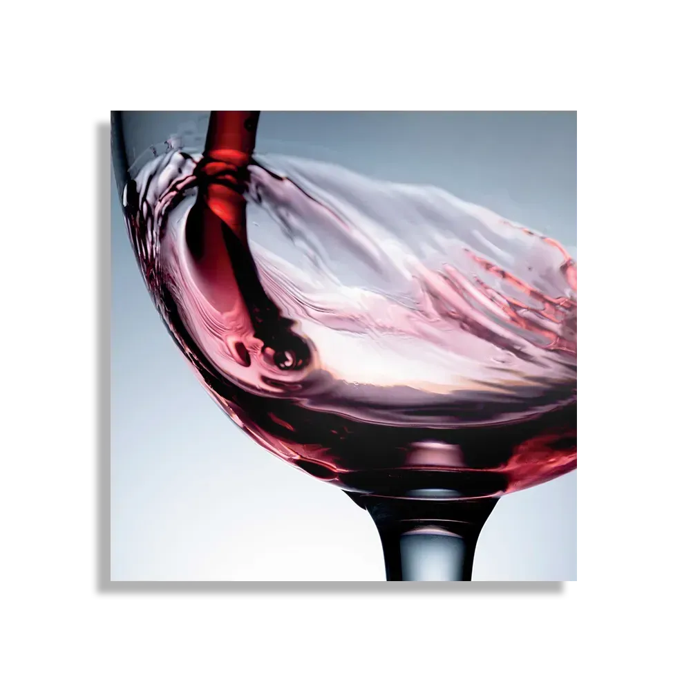 Schilderij Glas Rode wijn 01 Vierkant Template D Vierkant Eten En Drinken 36 1