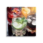 Schilderij Cocktails Vierkant Template D Vierkant Eten En Drinken 37 1