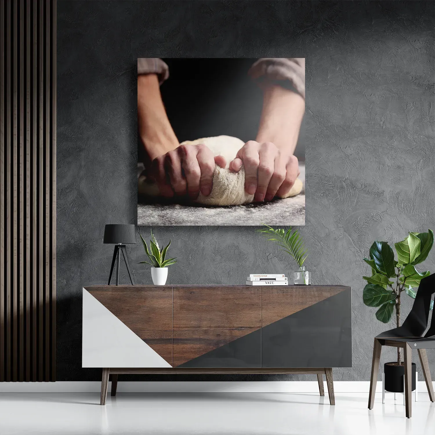 Schilderij The Bakery 04 Vierkant Template D Vierkant Eten En Drinken 46 3