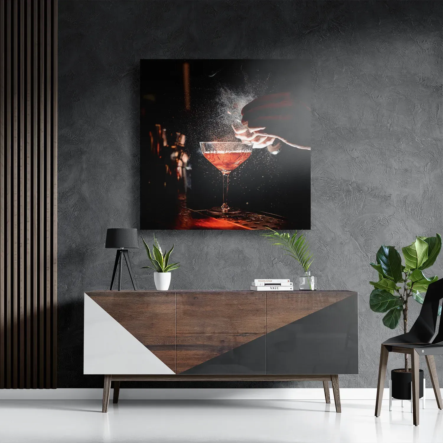 Schilderij Cocktail Bar 01 Vierkant Template D Vierkant Eten En Drinken 55 3