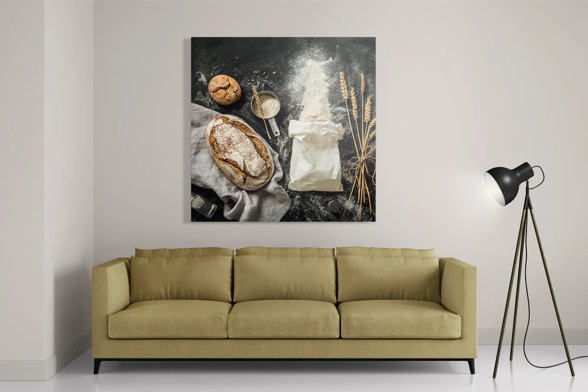 Schilderij The Bakery 05 Vierkant Template D Vierkant Eten En Drinken 57 2