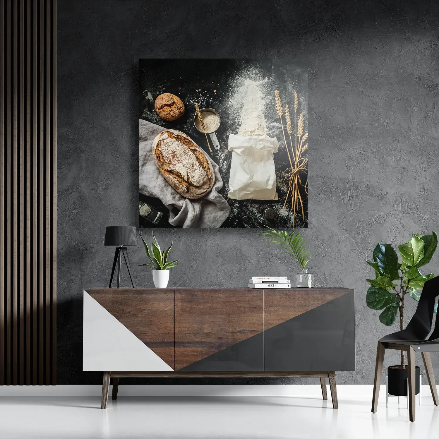 Schilderij The Bakery 05 Vierkant Template D Vierkant Eten En Drinken 57 3